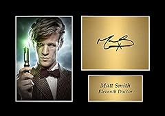Signed matt smith for sale  Delivered anywhere in UK