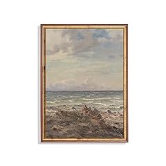 Vintage seascape wall for sale  Delivered anywhere in USA 