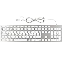 Aluminium wired keyboard for sale  Delivered anywhere in UK