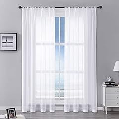 Mrtrees voile curtains for sale  Delivered anywhere in UK