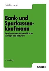 Bank sparkassenkaufmann betrie gebraucht kaufen  Wird an jeden Ort in Deutschland