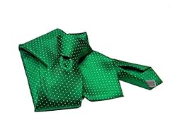 Cravatta verde sette usato  Spedito ovunque in Italia 
