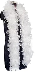 White feather boa for sale  Delivered anywhere in UK