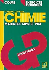 Chimie maths sup d'occasion  Livré partout en France