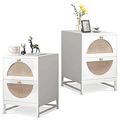 Awqm rattan nightstand for sale  Delivered anywhere in USA 