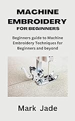 Machine embroidery beginners for sale  Delivered anywhere in UK