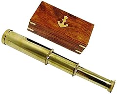 Handheld brass telescope for sale  Delivered anywhere in UK