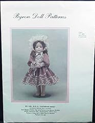 Byron doll patterns for sale  Delivered anywhere in USA 