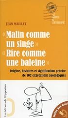 Malin singe. rire d'occasion  Livré partout en France