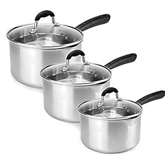 Stainless steel saucepan for sale  Delivered anywhere in UK