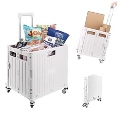 Folding shopping trolley for sale  Delivered anywhere in UK