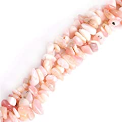 7-8mm Pink Opal Chips Beads for Jewelry Making Natural for sale  Delivered anywhere in Canada
