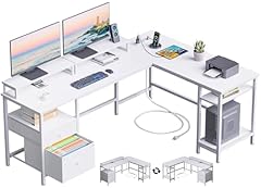 Furologee shaped desk for sale  Delivered anywhere in USA 