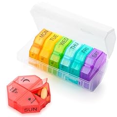 Large pill boxes for sale  Delivered anywhere in UK