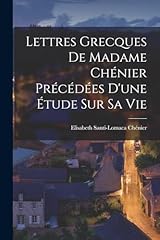 Lettres grecques madame d'occasion  Livré partout en France