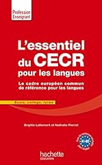 Essentiel cecr langues d'occasion  Livré partout en France