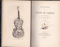 Champfleury. violon faïence. d'occasion  Livré partout en France