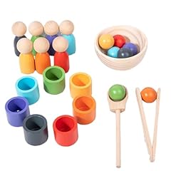 Woodenfun regenbogen bälle gebraucht kaufen  Wird an jeden Ort in Deutschland
