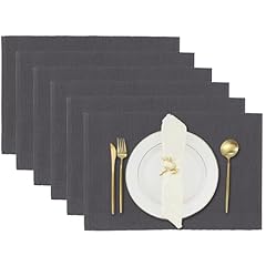 Placemat gris charbon d'occasion  Livré partout en Belgiqu