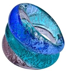 Anello vetro murano usato  Spedito ovunque in Italia 