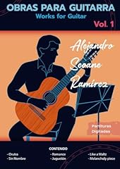 Obras para guitarra usato  Spedito ovunque in Italia 