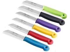 Teiliges gemüsemesser set gebraucht kaufen  Wird an jeden Ort in Deutschland