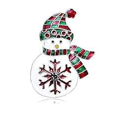 Snowman brooch pin for sale  Delivered anywhere in USA 