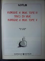 gotlib rombaldi d'occasion gotlib rombaldi d'occasion Livré partout en France