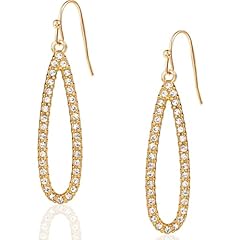 Gold dangling earrings for sale  Delivered anywhere in USA 