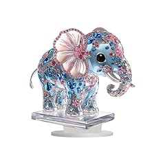 Elephant statue acrylic for sale  Delivered anywhere in USA 