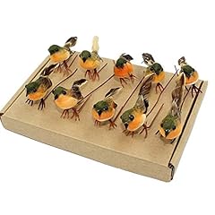 DGHR 10PCS Robin Bird Christmas Tree Decoration Craft for sale  Delivered anywhere in UK
