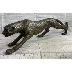 Cheetah leopard bronze for sale  Delivered anywhere in USA 