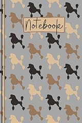 Poodle notebook cute for sale  Delivered anywhere in USA 