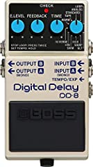 Pedal BOSS DD-8 Digital Delay — Amplio rango sonoro y máxima potencia de delay, configuración mono o estéreo con 11 modos segunda mano  Se entrega en toda España 