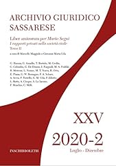 Archivio giuridico sassarese. usato  Spedito ovunque in Italia 
