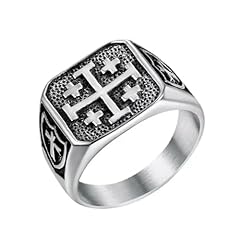 Bague homme acier d'occasion  Livré partout en France
