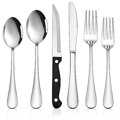 Silverware set steak for sale  Delivered anywhere in USA 