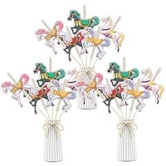 Set carousel horses for sale  Delivered anywhere in USA 
