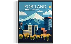 Portland oregon poster for sale  Delivered anywhere in USA 