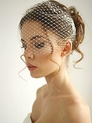 Bridal birdcage veil for sale  Delivered anywhere in UK