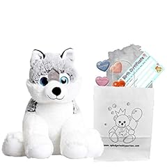 Husky dog teddy for sale  Delivered anywhere in UK