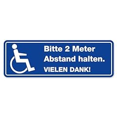 Bitte meter abstand gebraucht kaufen  Wird an jeden Ort in Deutschland