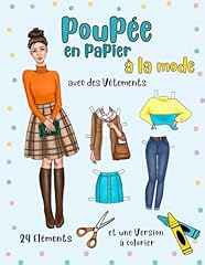 Poupée papier mode d'occasion  Livré partout en France