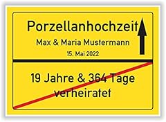 Geschenk porzellanhochzeit rts gebraucht kaufen  Wird an jeden Ort in Deutschland