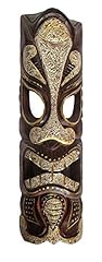 Tiki mask wooden for sale  Delivered anywhere in Ireland