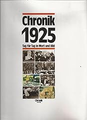 Chronik chronik 1925 gebraucht kaufen  Wird an jeden Ort in Deutschland