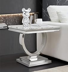 Marble end table for sale  Delivered anywhere in USA 