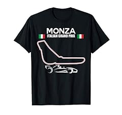 Monza circuito macchina da corsa italiano Gran Premio Maglietta usato  Spedito ovunque in Italia 