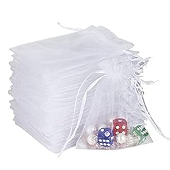 100pcs sacs organza d'occasion  Livré partout en France