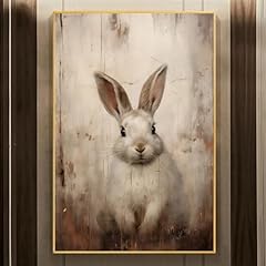 Farmhouse rabbit wall for sale  Delivered anywhere in USA 